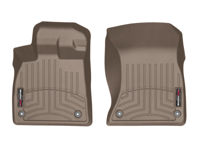 Audi Q5 FloorLiner - Front - WeatherTech - DigitalFit - Tan - `18-`27