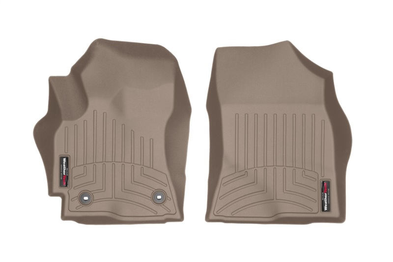 Toyota Corolla FloorLiner - Front - WeatherTech - FloorLiner DigitalFit - Tan - `17-`27