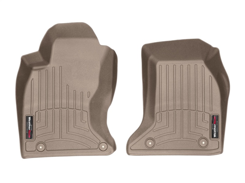 Audi A6 FloorLiner - Front - WeatherTech - DigitalFit - Tan - `98-`04