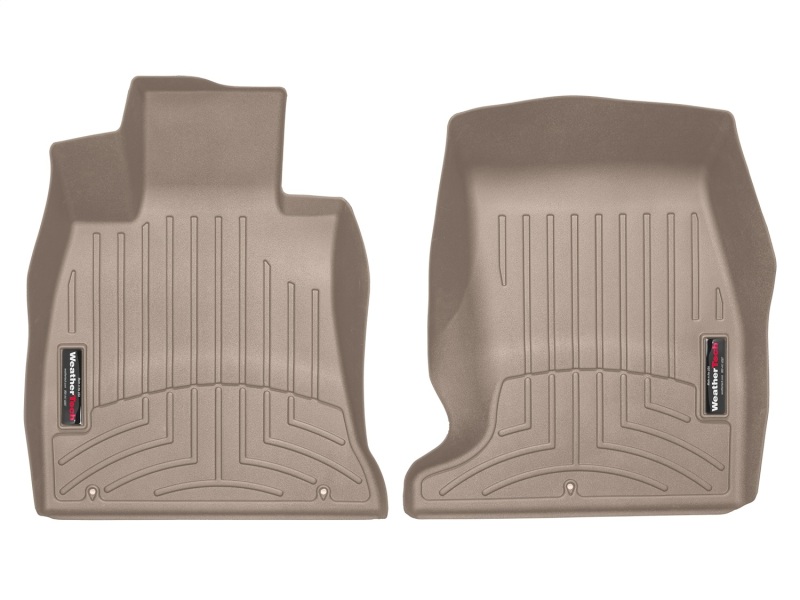 Kia Stinger FloorLiner - Front - WeatherTech - DigitalFit - Tan - `18-`27