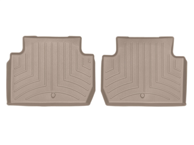 Kia Stinger FloorLiner - Rear - WeatherTech - DigitalFit - Tan - `18-`27