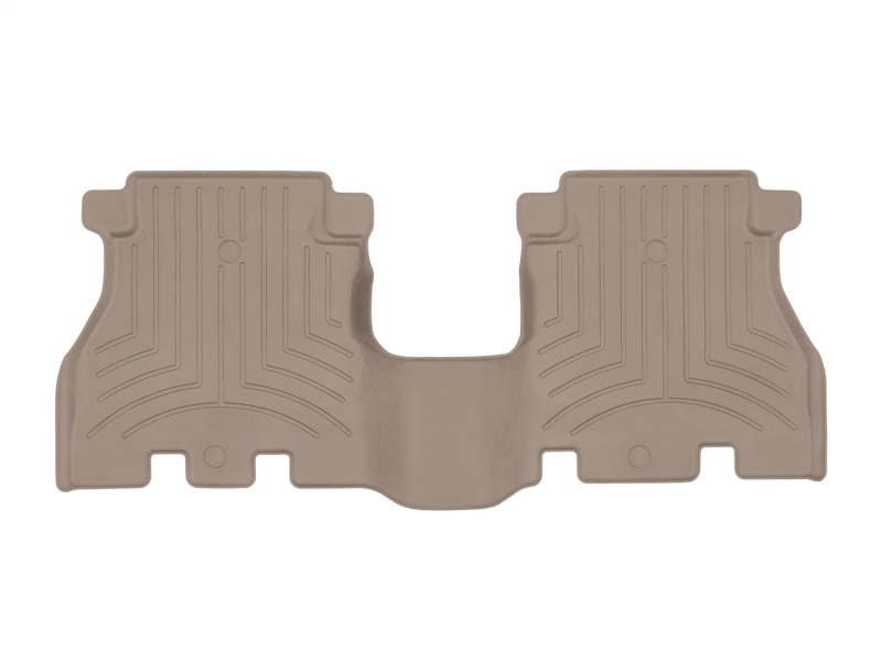 Jeep Wrangler Unlimited Floor Mat - Rear - WeatherTech - FloorLiner HP - Tan - `19-`27 Jeep Wrangler Unlimited Floor Mat - Rear - WeatherTech - FloorLiner HP - Tan - `19-`27