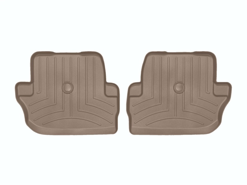 Jeep Wrangler Floor Mat - Rear - WeatherTech - FloorLiner HP - Tan - `19-`27 Jeep Wrangler Floor Mat - Rear - WeatherTech - FloorLiner HP - Tan - `19-`27