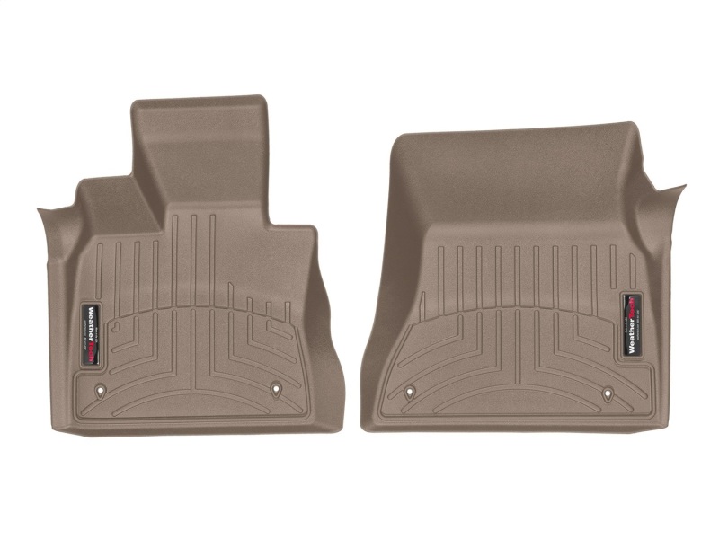 BMW X5 Floor Mats - Front - WeatherTech - FloorLiner DigitalFit - Tan - `18-`27
