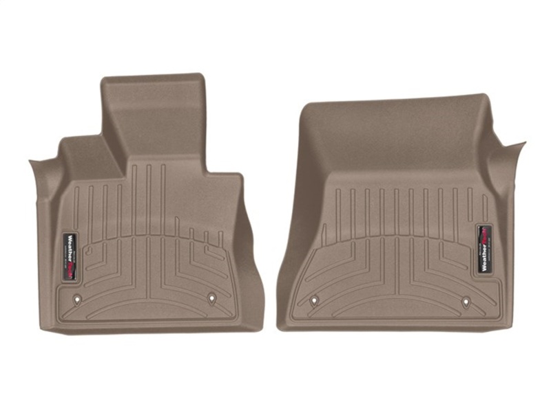 BMW X5 Floor Mats - Front - WeatherTech - FloorLiner DigitalFit - Tan - `18-`27