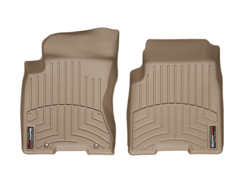 Nissan Rogue FloorLiner - Front - WeatherTech - DigitalFit - Tan - `08-`13