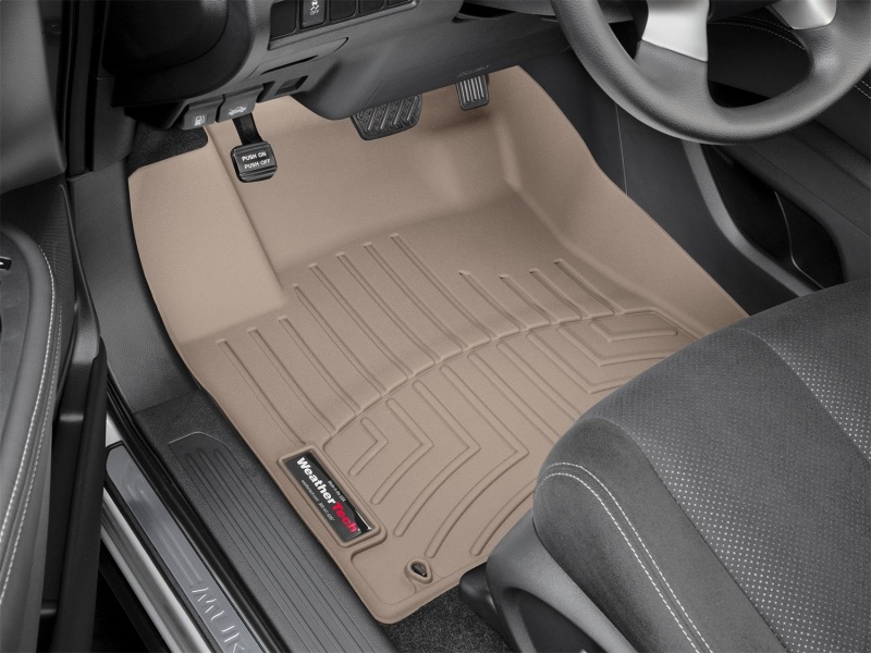 Nissan Murano FloorLiner - Front - WeatherTech - DigitalFit - Tan - `17-`27