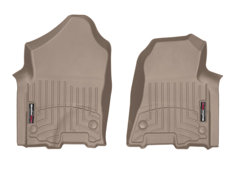 Ram 1500 Floor Mat - Front - WeatherTech - FloorLiner DigitalFit - Tan - `19-`27
