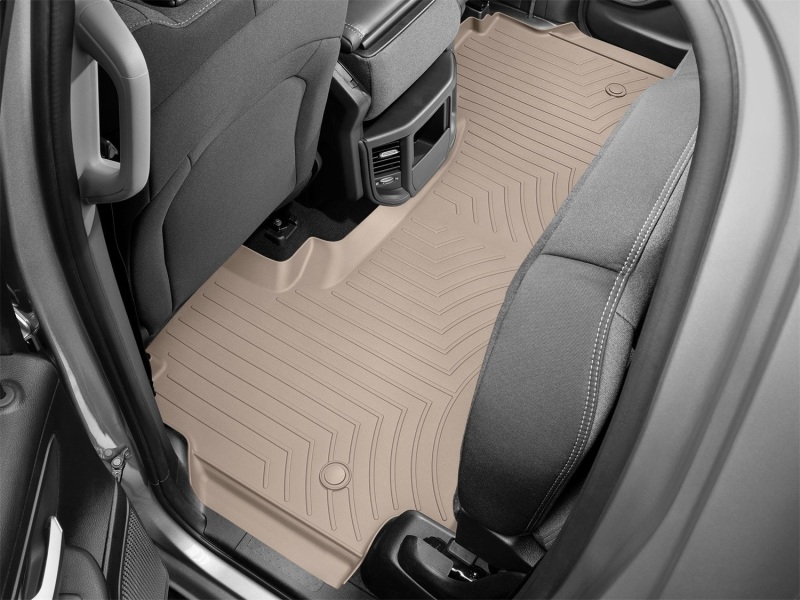 Ram 1500 Quad Cab FloorLiner - Rear - WeatherTech - DigitalFit - Tan - `19-`27
