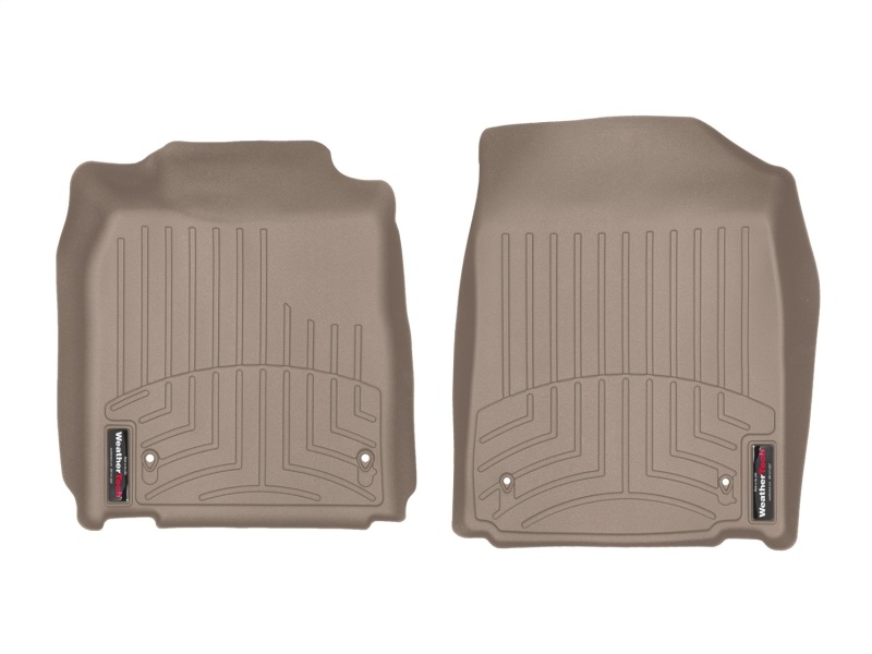 Lexus ES FloorLiner - Front - WeatherTech - DigitalFit - Tan - `08-`12
