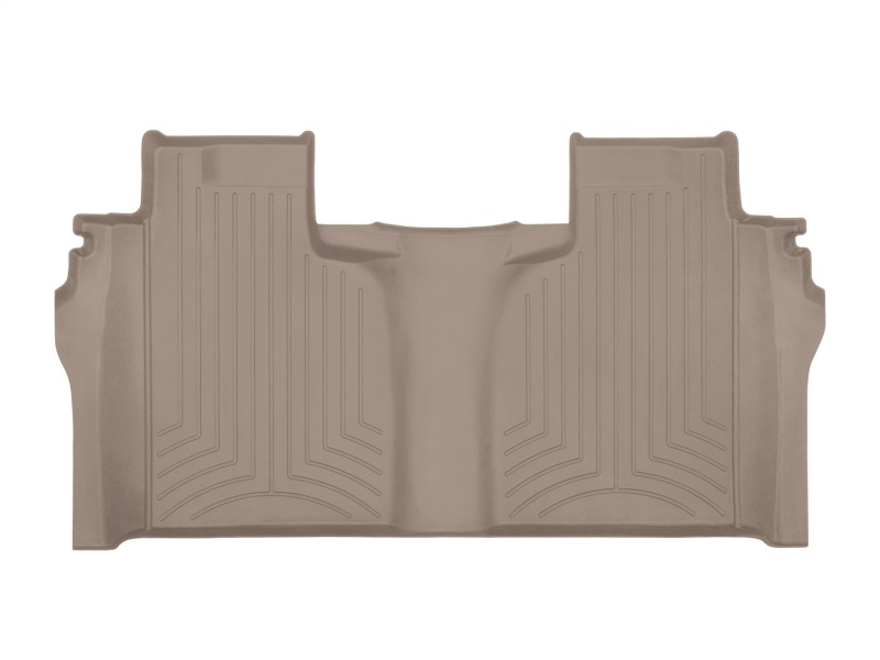 Chevrolet Silverado 1500 Floor Mat Set - Rear - WeatherTech - Floor Liner HP - Tan - `19-`27 Chevrolet Silverado 1500 Floor Mat Set - Rear - WeatherTech - Floor Liner HP - Tan - `19-`27