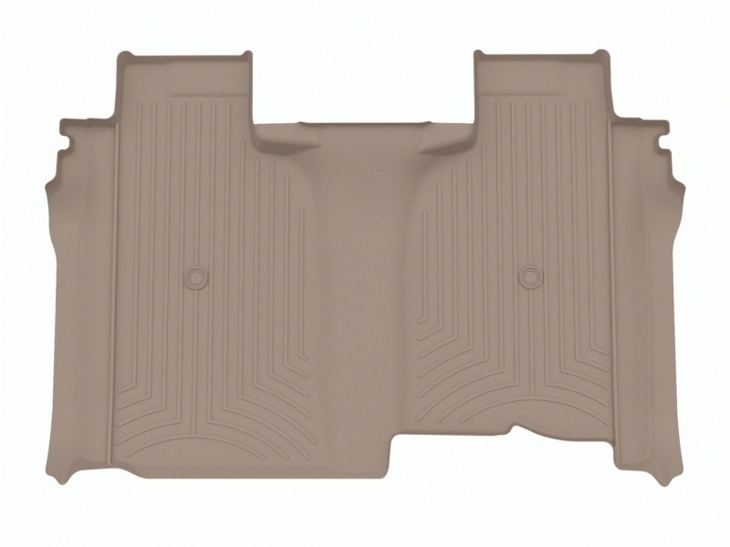 Chevrolet Silverado 1500 FloorLiner - Rear - WeatherTech - DigitalFit - Tan - `19-`27 Chevrolet Silverado 1500 FloorLiner - Rear - WeatherTech - DigitalFit - Tan - `19-`27