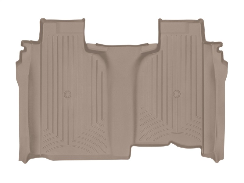 Chevrolet Silverado 1500 FloorLiner - Rear - WeatherTech - DigitalFit - Tan - `19-`27 Chevrolet Silverado 1500 FloorLiner - Rear - WeatherTech - DigitalFit - Tan - `19-`27