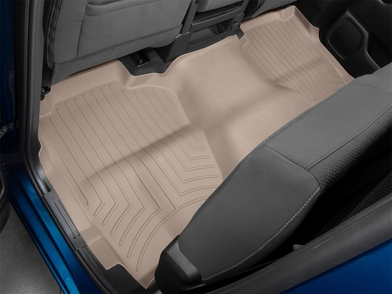 Chevrolet Silverado 1500 Floor Mats - Rear - WeatherTech - FloorLiner DigitalFit - Tan - `19-`27