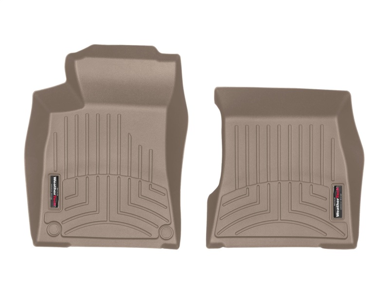 Mercedes-Benz CLA-Class FloorLiner - Front - WeatherTech - DigitalFit - Tan - `20-`27 Mercedes-Benz CLA-Class FloorLiner - Front - WeatherTech - DigitalFit - Tan - `20-`27