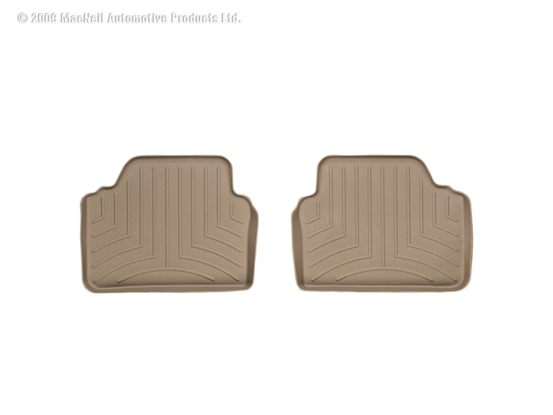 BMW 3 Series Floor Liner - Rear - WeatherTech - DigitalFit - Tan - `06-`12