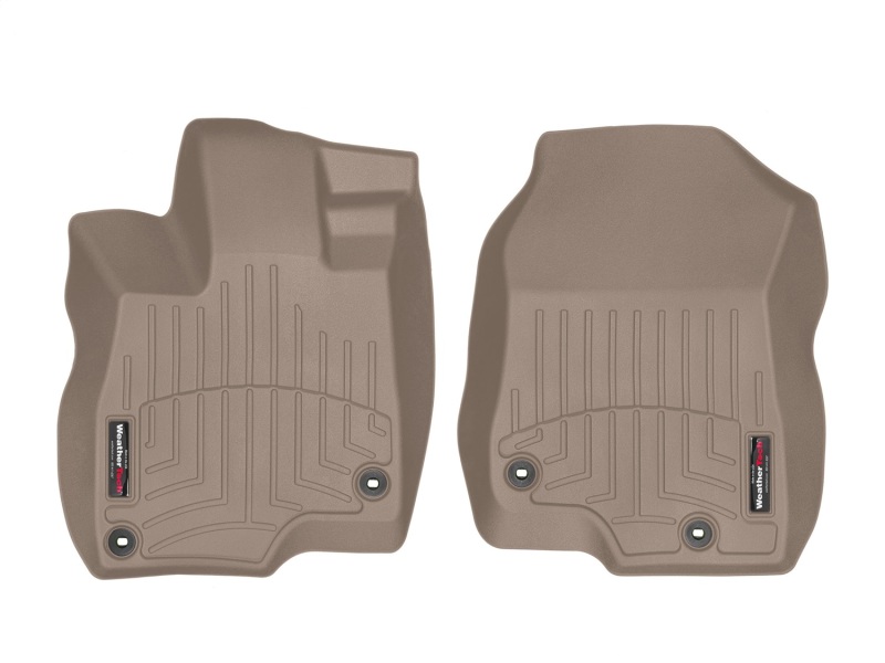 Acura RDX FloorLiner - Front - WeatherTech - DigitalFit - Tan - `19-`27