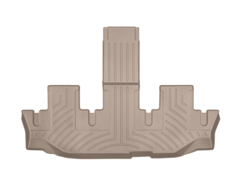 Subaru Ascent FloorLiner - Rear - WeatherTech - DigitalFit - Tan - `19-`27