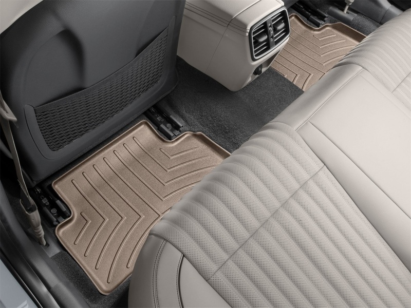 Genesis G70 FloorLiner - Rear - WeatherTech - DigitalFit - Tan - `19-`27