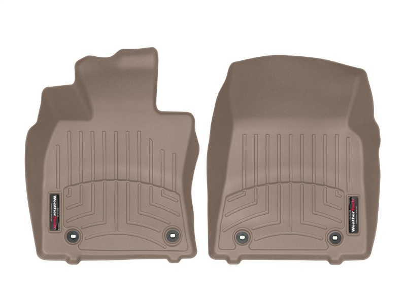 Lexus ES FloorLiner - Front - WeatherTech - DigitalFit - Tan - `19-`27 Lexus ES FloorLiner - Front - WeatherTech - DigitalFit - Tan - `19-`27