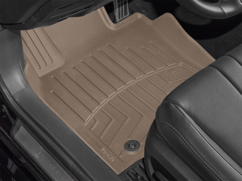 Lexus ES Floor Mat - Front - WeatherTech - FloorLiner HP - Tan - `21-`25