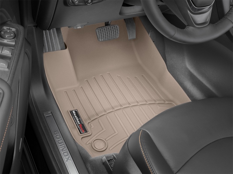 Cadillac XT4 FloorLiner - Front - WeatherTech - DigitalFit - Tan - `19-`27