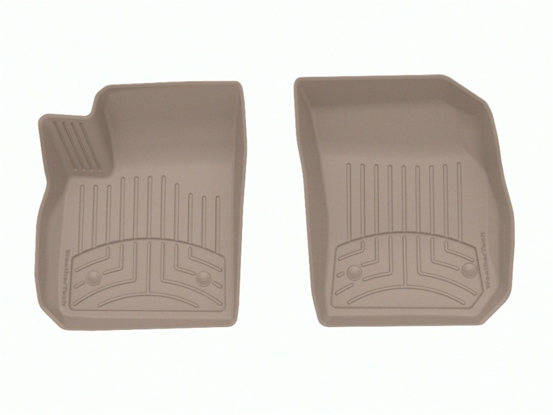 Cadillac XT4 Floor Mats - Front - WeatherTech - FloorLiner HP - Tan - `19-`25