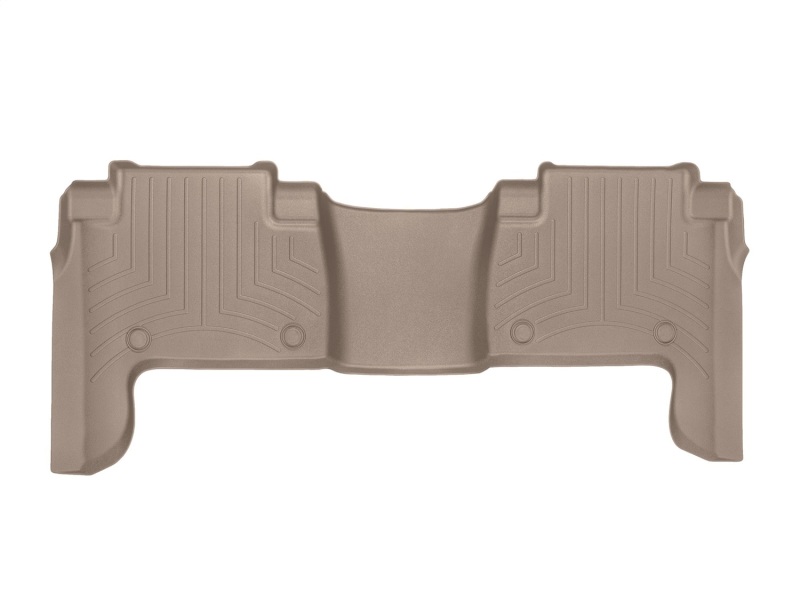 Infiniti QX80 FloorLiner - Rear - WeatherTech - DigitalFit - Tan - `19-`27 Infiniti QX80 FloorLiner - Rear - WeatherTech - DigitalFit - Tan - `19-`27