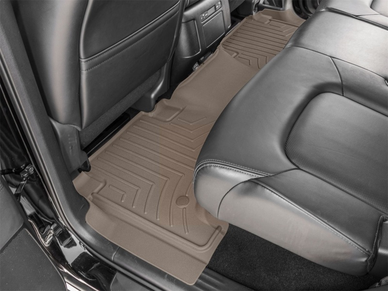 Infiniti QX80 3D FloorMat - Rear - WeatherTech - FloorLiner HP - Tan - `19-`24