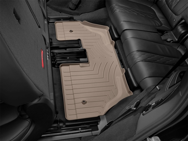 BMW X7 Floor Liners - Third Row - WeatherTech - DigitalFit HDTE - Tan - `19-`27