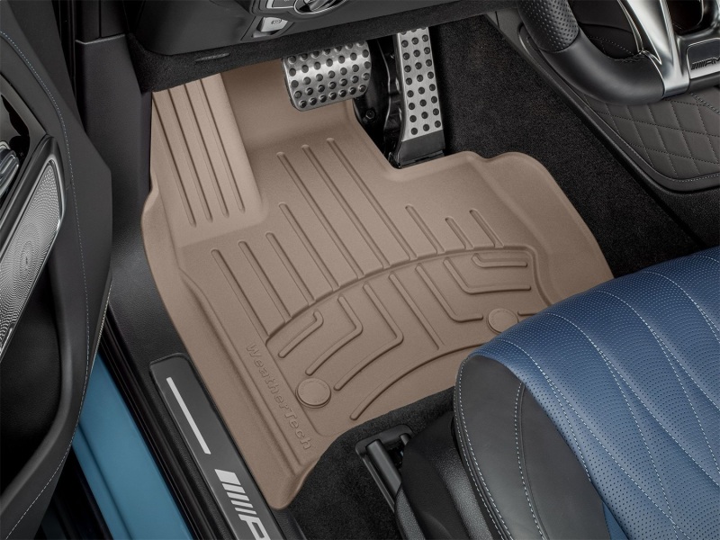 Mercedes-Benz G-Class Floor Mat Set - Front - WeatherTech - FloorLiner HP - Black - `19-`25