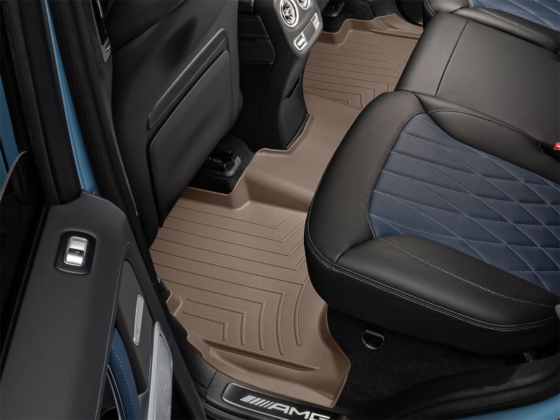 Mercedes-Benz AMG G 63 Rear Floorliner - WeatherTech - FloorLiner DigitalFit - Tan - `19-`27
