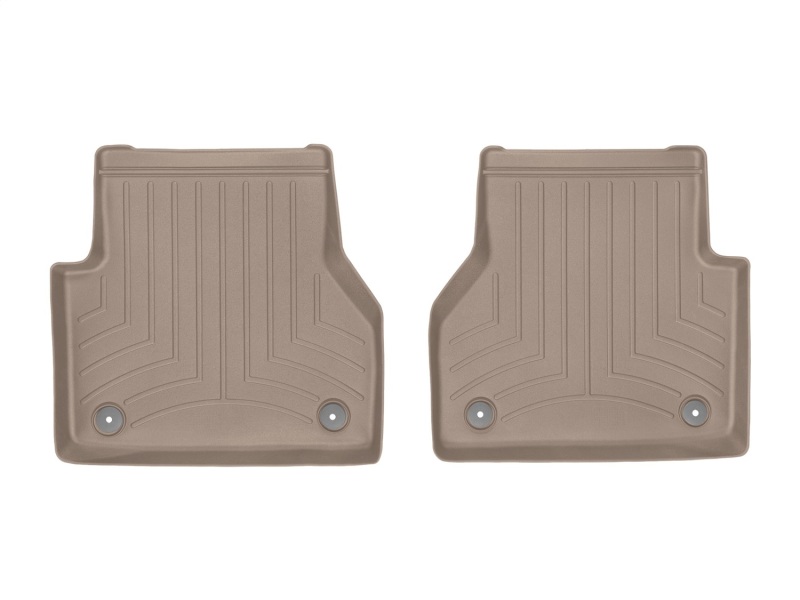 Audi A6 FloorLiner - Rear - WeatherTech - DigitalFit - Tan - `19-`27