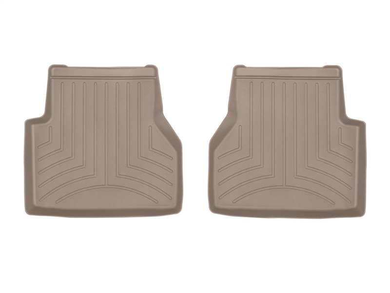 Audi A6 Sedan FloorLiner - Rear - WeatherTech - DigitalFit - Tan - `19-`27