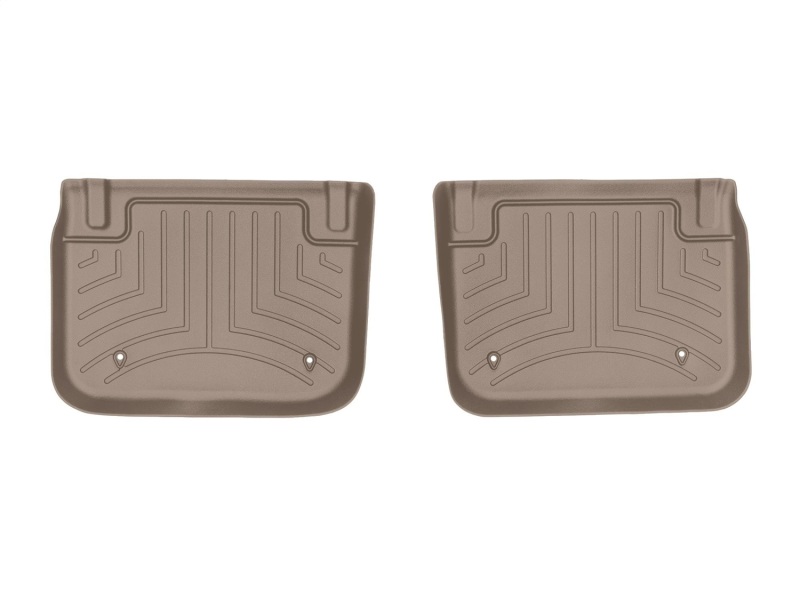 BMW 8 Series Floor Liner - Rear - WeatherTech - FloorLiner DigitalFit (HDTE) - Tan - `20-`27
