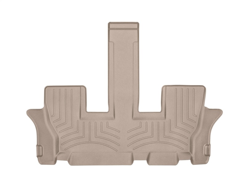 Kia Telluride FloorLiner - Rear - WeatherTech - DigitalFit - Tan - `20-`27