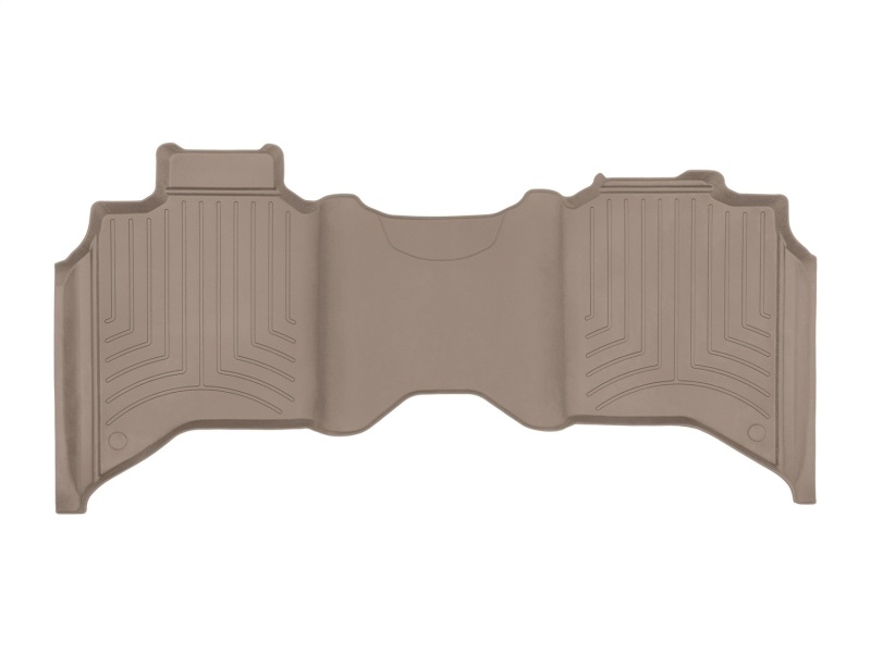 Ram 3500 Floor Mat Set - Rear - WeatherTech - FloorLiner HP - Tan - `19-`27