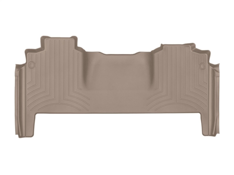 Ram 3500 Floor Mat Set - Rear - WeatherTech - FloorLiner DigitalFit - Tan - `19-`27