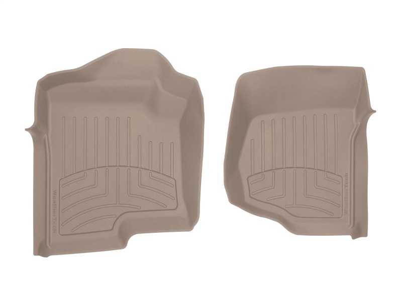 Volkswagen Tiguan Floor Mats - Front - WeatherTech - FloorLiner HP - Tan - `20-`27