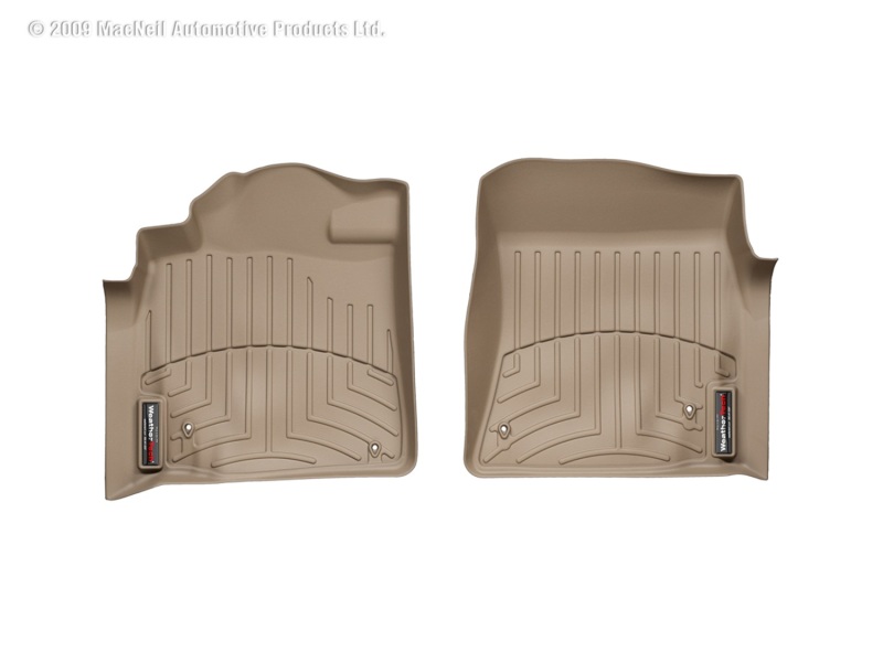 Lexus LX570 FloorLiner - Front - WeatherTech - DigitalFit - Tan - `08-`13