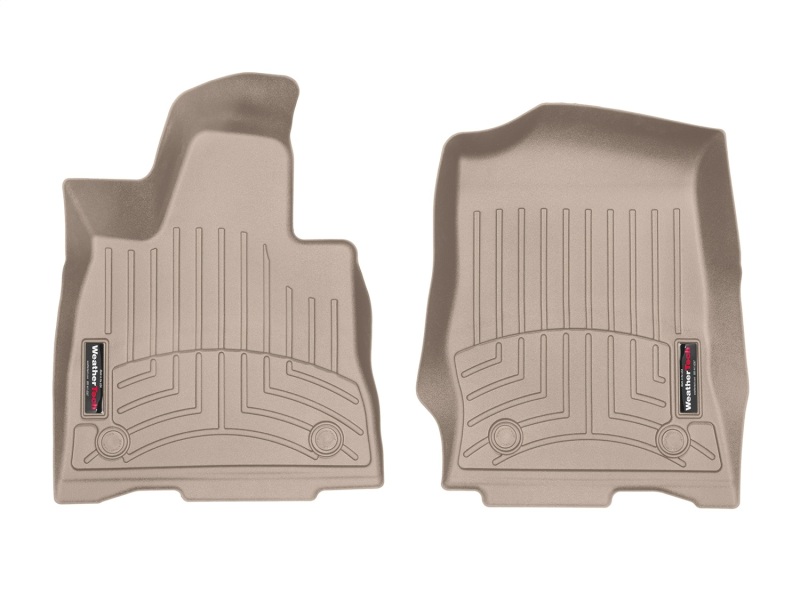 Lincoln Aviator FloorLiner - Front - WeatherTech - DigitalFit - Tan - `20-`27