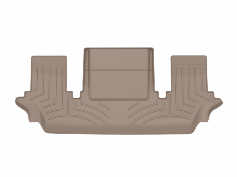 Lincoln Aviator Floor Mat - Rear - WeatherTech - 3D FloorMat, FloorLiner HP - Tan - `20-`26