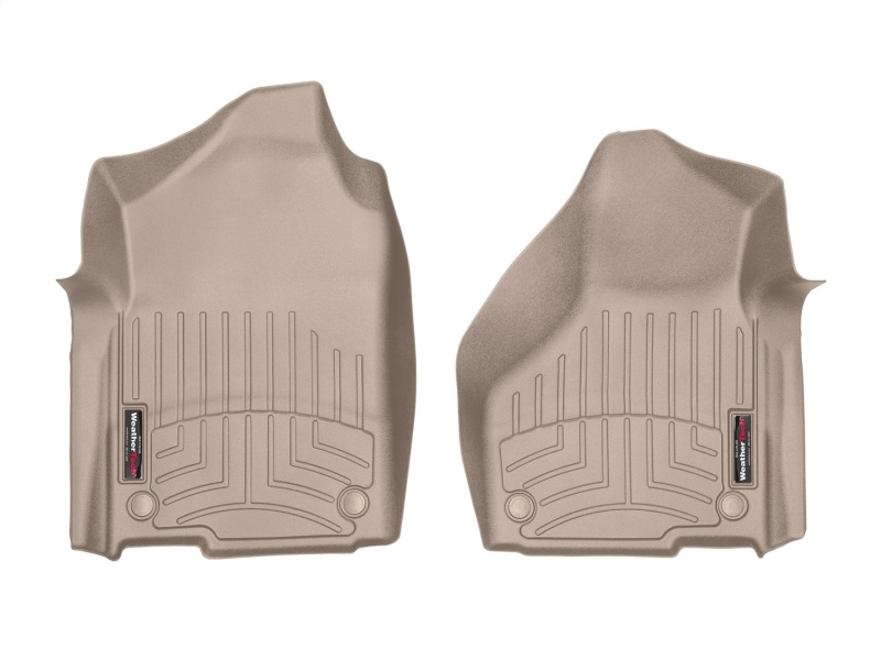 Ram 3500 FloorLiner - Front - WeatherTech - DigitalFit - Tan - `19-`27
