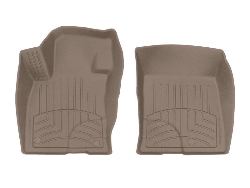 Ford Escape Floor Mat - Front - WeatherTech - FloorLiner HP - Tan - `20-`27 Ford Escape Floor Mat - Front - WeatherTech - FloorLiner HP - Tan - `20-`27