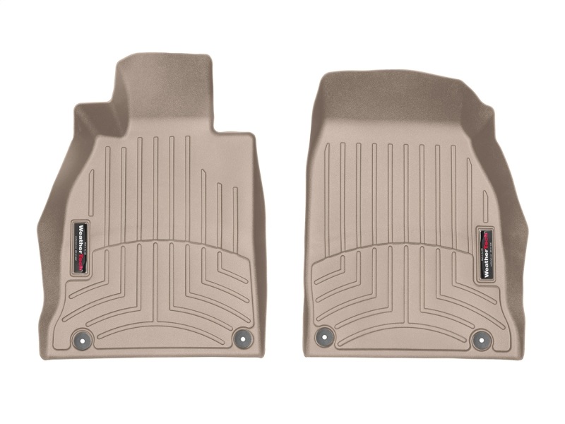 Porsche 911 Carrera FloorLiner - Front - WeatherTech - DigitalFit - Tan - `20-`27