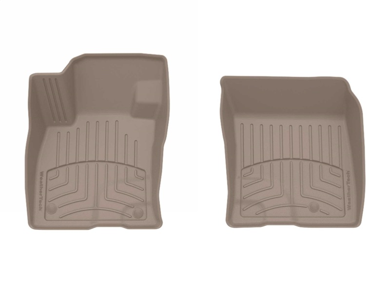 Lincoln Corsair Floor Mat Set - Front - WeatherTech - FloorLiner HP - Tan - `20-`24