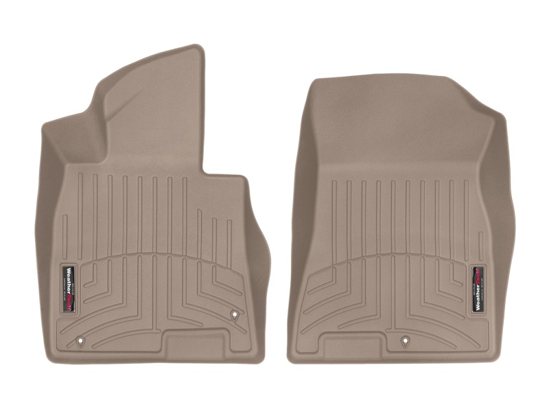 Hyundai Sonata FloorLiner - Front - WeatherTech - DigitalFit - Tan - `20-`27