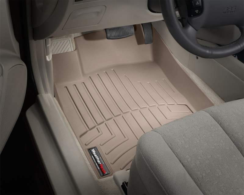 Hyundai Sonata FloorLiner - Front - WeatherTech - DigitalFit - Tan - `07-`10