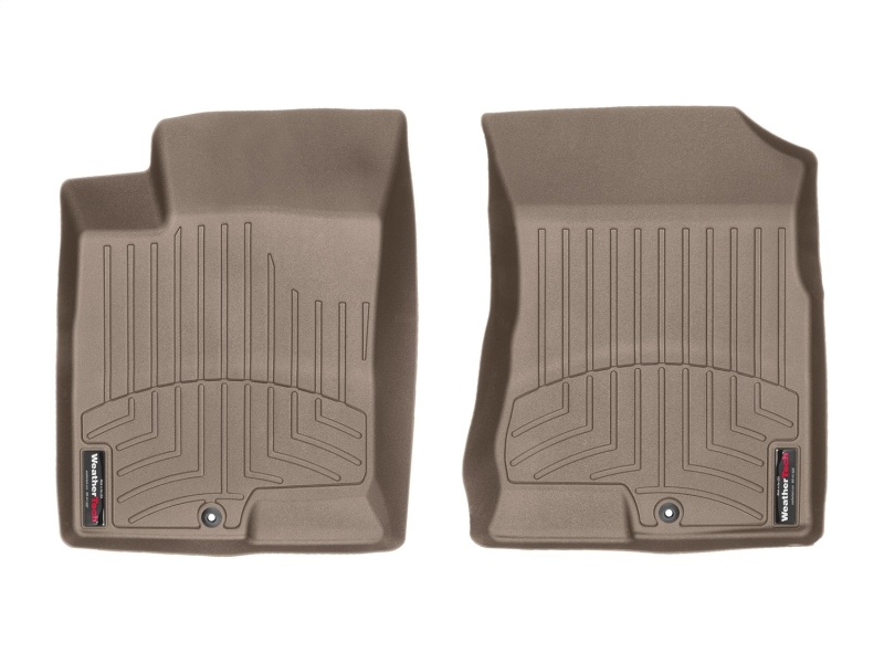 Hyundai Sonata FloorLiner - Front - WeatherTech - DigitalFit - Tan - `07-`10