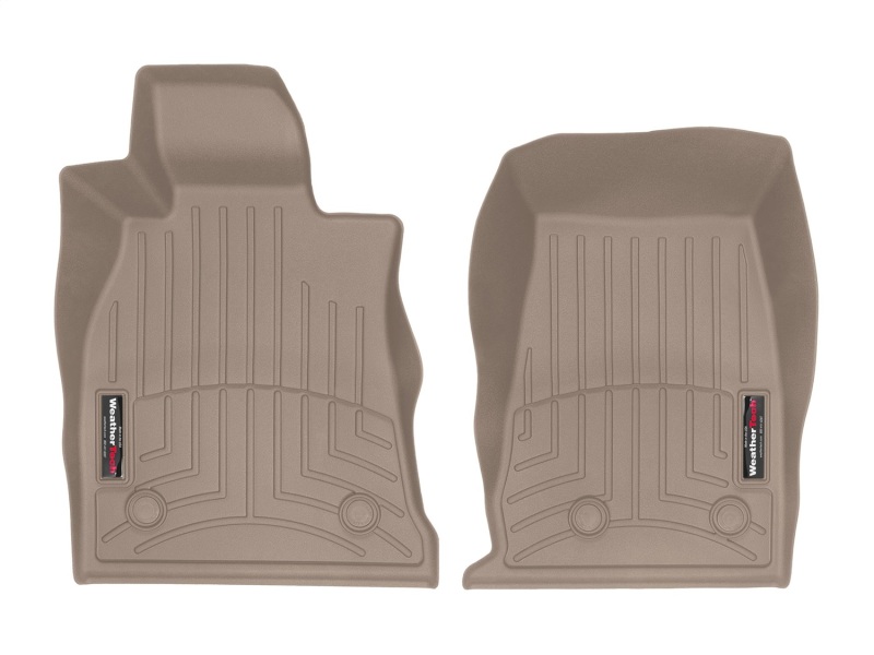 Cadillac CT5 FloorLiner - Front - WeatherTech - DigitalFit - Tan - `20-`27